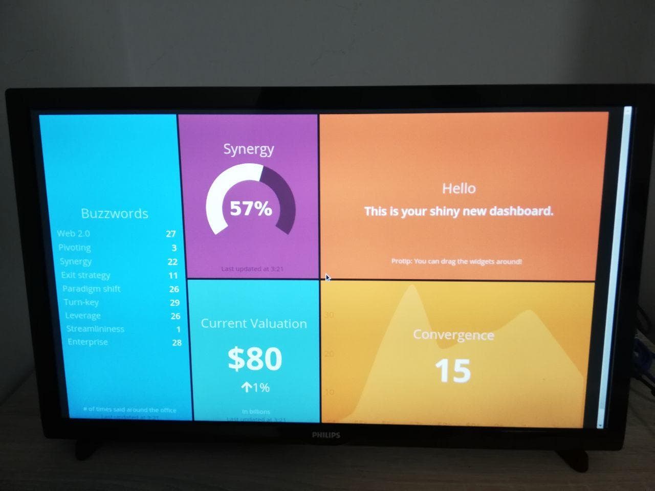 How to set up a Smashing dashboard on your Raspberry Pi